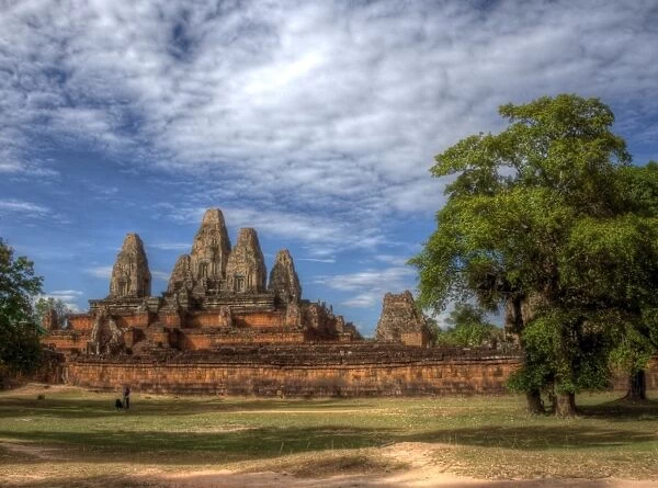 Cambodian Khmer Angkor picturesque ruins
