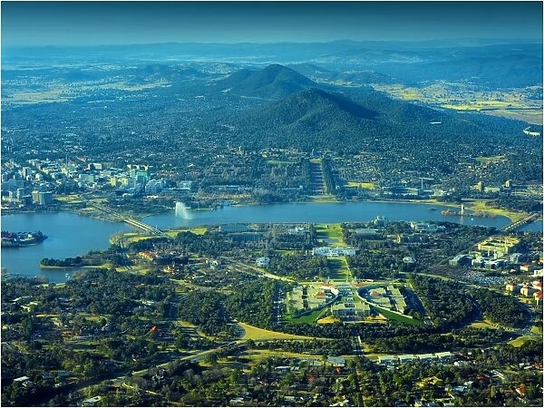 Canberra aerial