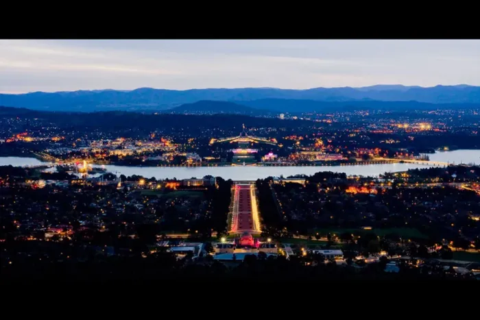 Framed Print : Canberra sunset Framed Print : Canberra sunset