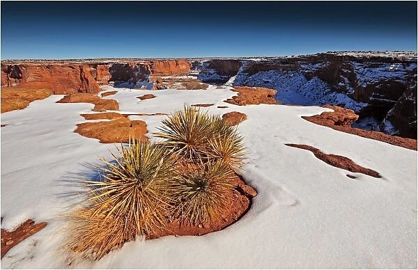 Canyon De-Chelly in winter, Arizona, south western United States of America