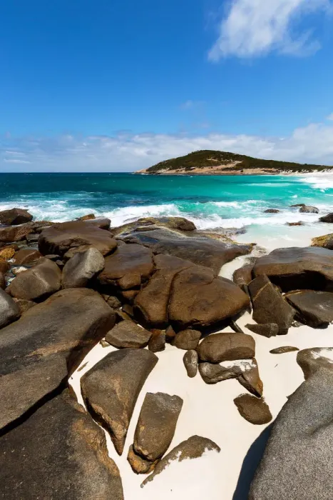 Framed Print : Cape Arid National Park rocks