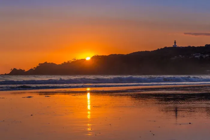 Framed Print : Cape Byron, Australia at sunrise Framed Print : Cape Byron, Australia at sunrise
