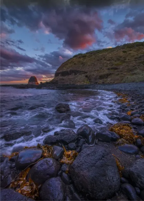 Framed Print : Cape Schanck, on the coastline of the Mornington peninsular, Victoria, Australia