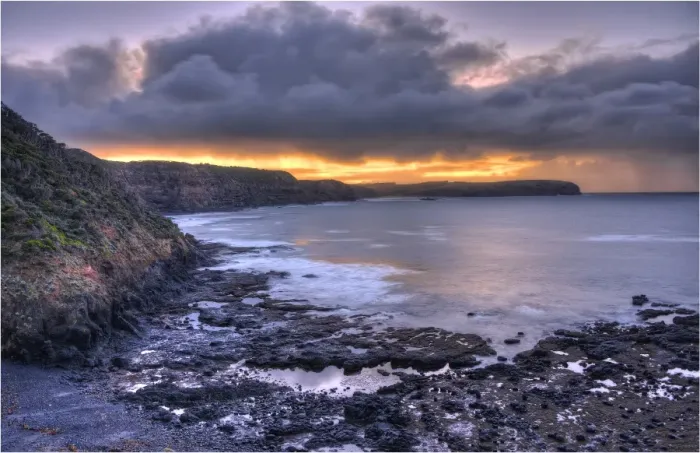 Framed Print : Cape Schanck, Mornington Peninsular, Victoria