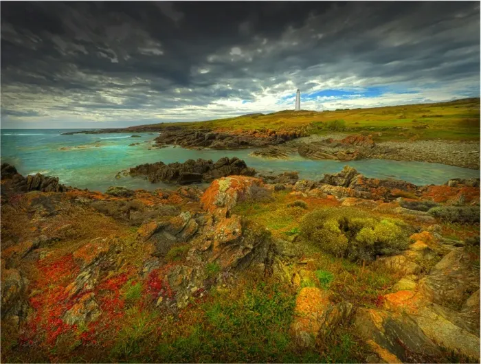 Framed Print : Cape Wickham