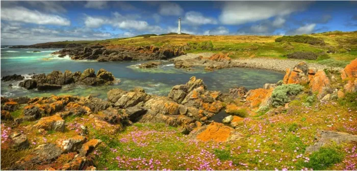 Framed Print : Cape Wickham lighthouse Framed Print : Cape Wickham lighthouse