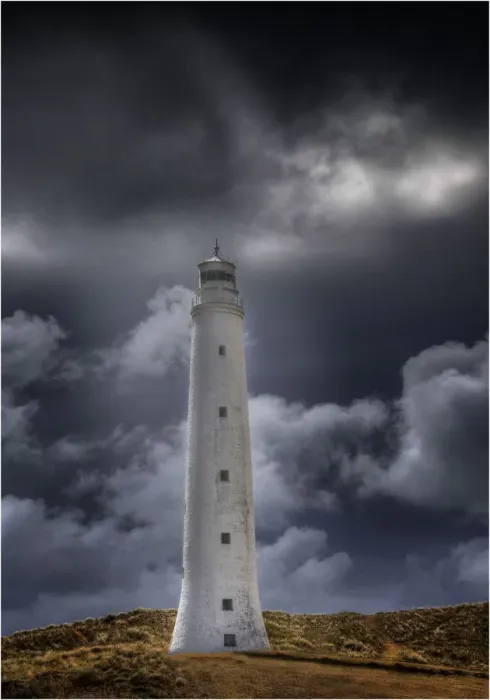 Framed Print : Cape Wickham lighthouse, King Island, Bass Strait, Tasmania, Australia Framed Print : Cape Wickham lighthouse, King Island, Bass Strait, Tasmania, Australia