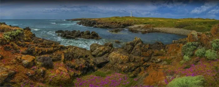 Framed Print : Cape Wickham lighthouse King Island, Bass Strait Tasmania, Australia