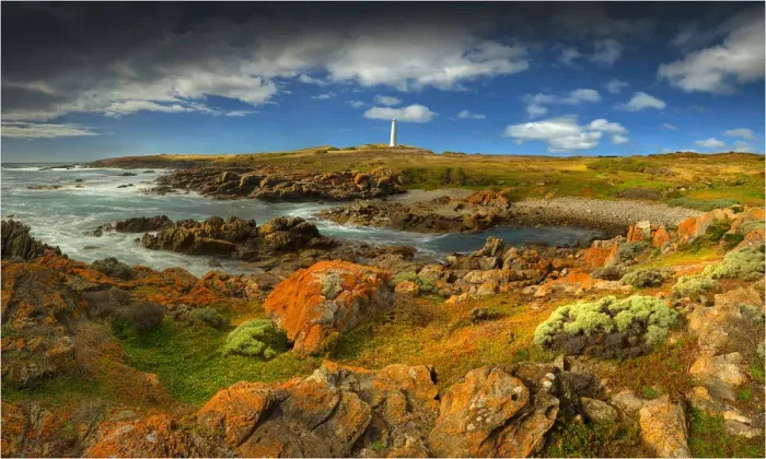 Framed Print : Cape Wickham Panorama Framed Print : Cape Wickham Panorama