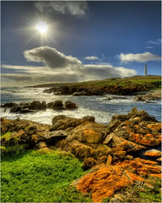 Framed Print : Cape Wickham view
