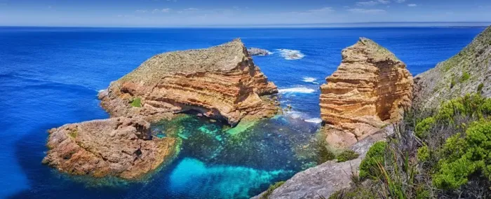 Framed Print : Cape Wiles, South Australia