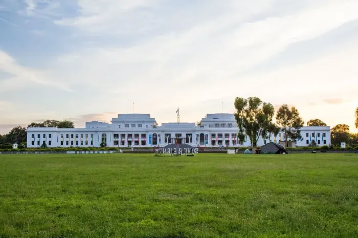 Framed Print : Capitols. Old Parliament House