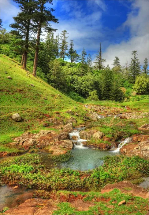 Framed Print : Cascade Creek in Cockpit Valley
