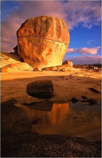Castle Rock, Flinders Island, Bass Strait, Tasmania, Australia