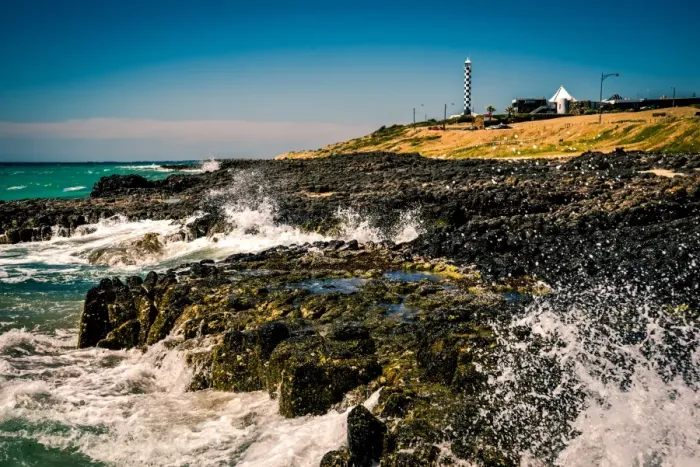 Framed Print : Casuarina Point Light Framed Print : Casuarina Point Light