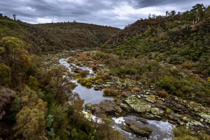 Framed Print : Cataract Gorge at Launceston, Tasmania Framed Print : Cataract Gorge at Launceston, Tasmania