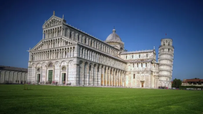 Framed Print : Cathedral and leaning bell tower of Pisa Framed Print : Cathedral and leaning bell tower of Pisa