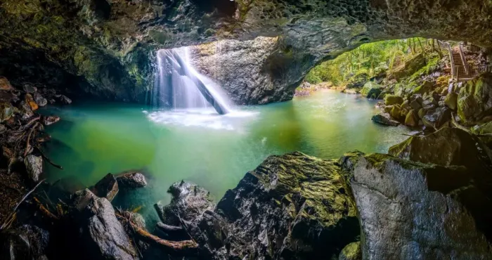 Framed Print : Cave Creek at Springbrook National Park, Queensland Framed Print : Cave Creek at Springbrook National Park, Queensland
