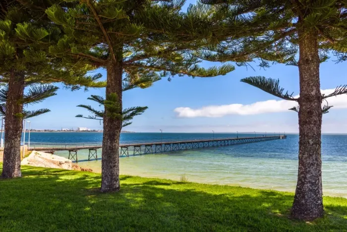 Framed Print : Ceduna Jetty in Ceduna, South Australia