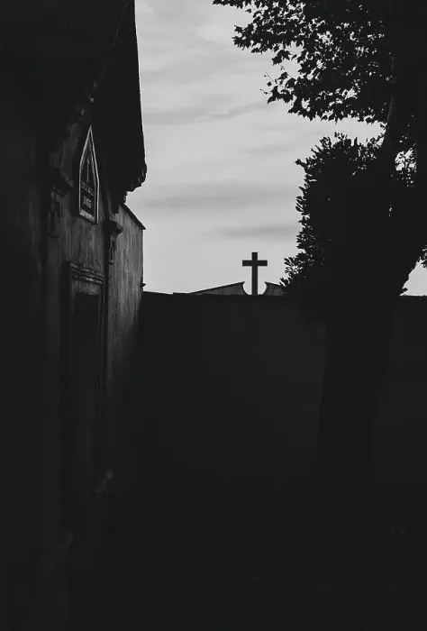 Framed Print : Cemetery. Bernueces cemetery (Gijon)