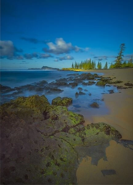 Cemetery bay dawn, Norfolk Island, South Pacific