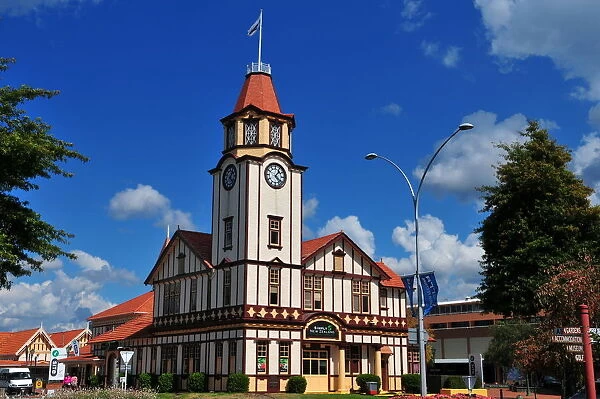 Center town of Rotorua