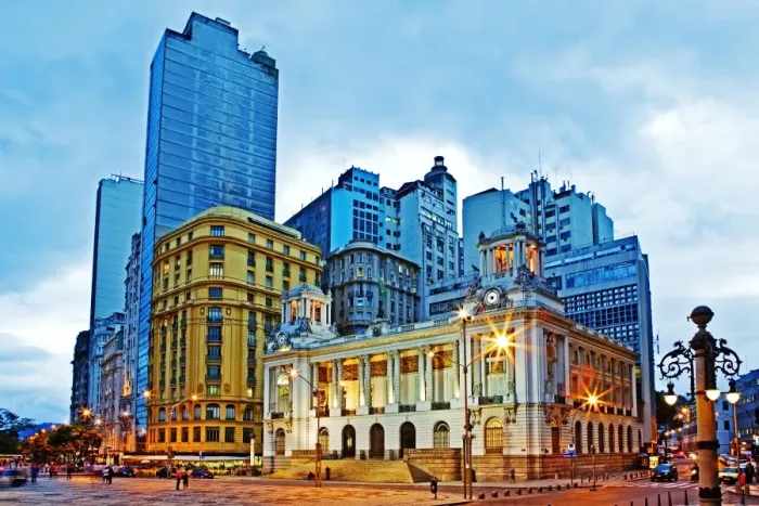 Framed Print : Central Rio De Janeiro, Brazil Framed Print : Central Rio De Janeiro, Brazil