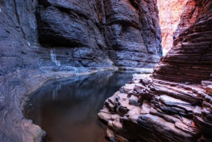 Framed Print : Centre of the earth Karijini National Park WA Framed Print : Centre of the earth Karijini National Park WA