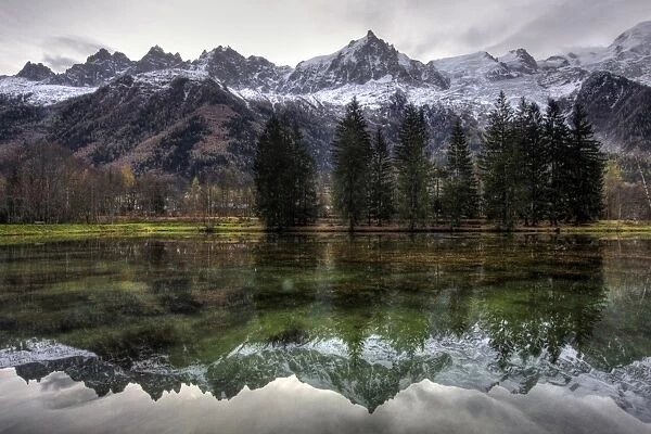 Chamonix Alps reflections