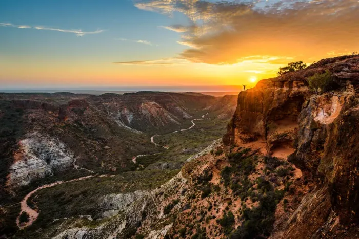 Framed Print : Charles Knife Canyon