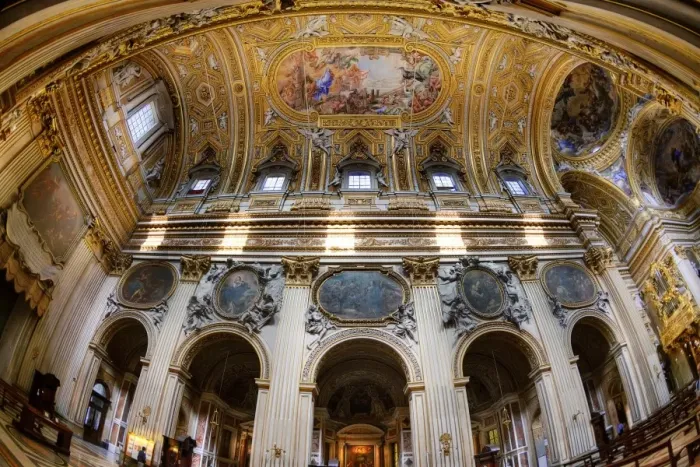 Framed Print : Chiesa Nuova (Santa Maria in Vallicella), Rome, Lazio, Italy