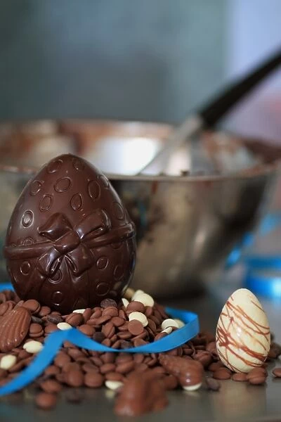 Chocolate and easter eggs