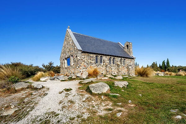Church of the Good Shepherd, Lake Tekapo, Mackenzie Basin, South Island, New Zealand