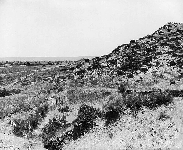 circa 1950: The Anzac Cove at Gallipoli