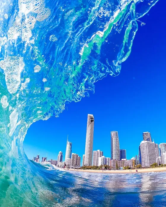 Framed Print : City beach Framed Print : City beach