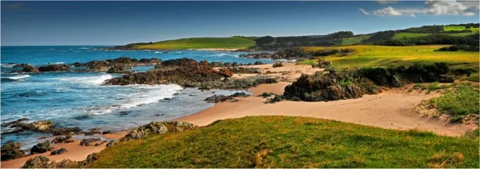 Framed Print : City of Melbourne Bay, named after a shipwreck, is a beautiful small cove on the Eastern coastline of King Island, Bass Strait, Tasmania Framed Print : City of Melbourne Bay, named after a shipwreck, is a beautiful small cove on the Eastern coastline of King Island, Bass Strait, Tasmania