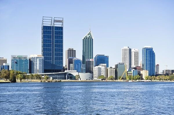 City skyline and Waterfront, Perth, Western Australia, Australia