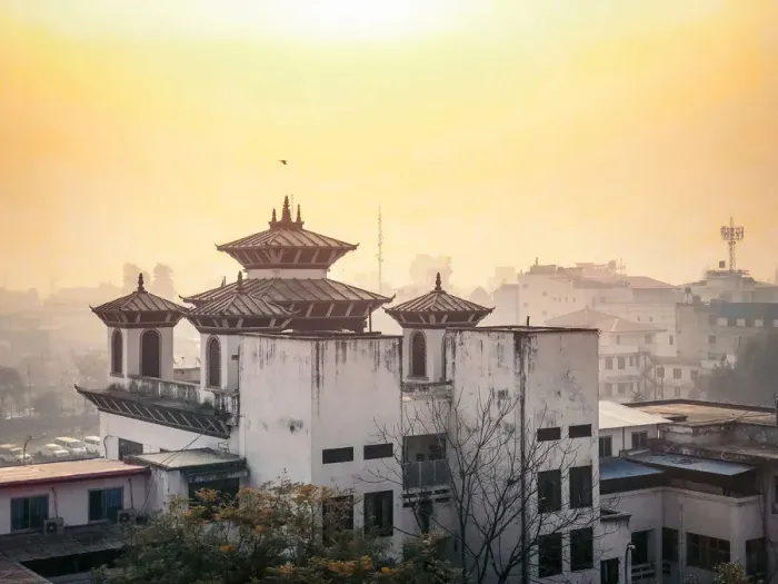 Framed Print : Cityscape of Kathmandu, Nepal Framed Print : Cityscape of Kathmandu, Nepal