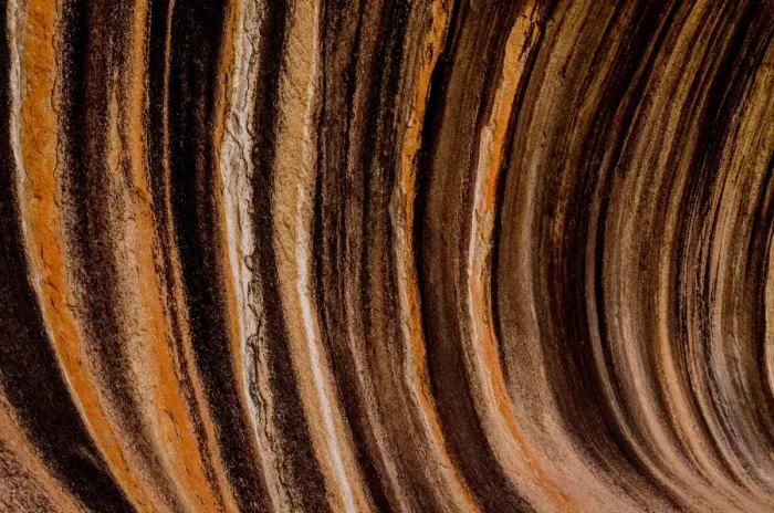 Framed Print : Close-up of Wave Rock Framed Print : Close-up of Wave Rock