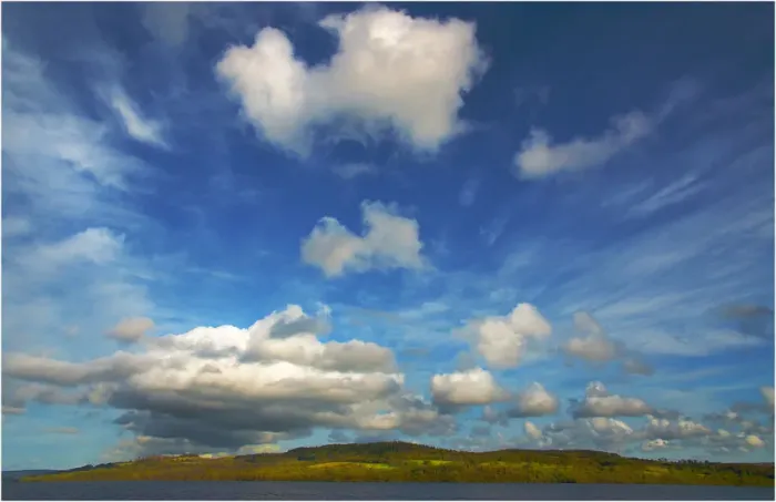 Framed Print : Cloudscape over Loch Lomond