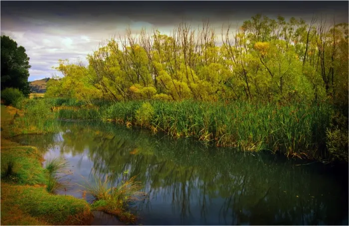 Framed Print : Coal river reflections, Richmond, southern Tasmania, Australia Framed Print : Coal river reflections, Richmond, southern Tasmania, Australia