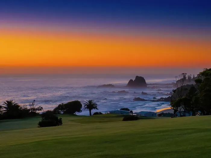 Framed Print : Coastal dawn, Narooma, South coastline of NSW, Australia