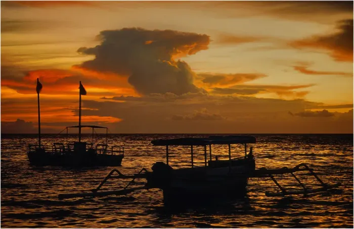 Framed Print : Coastal dusk, Senggigi beach, on the Island of Lombok, Indonesia Framed Print : Coastal dusk, Senggigi beach, on the Island of Lombok, Indonesia