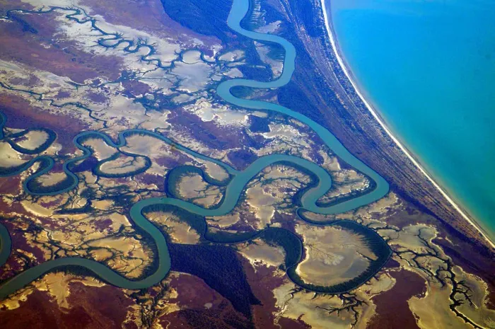 Framed Print : Coastal geomorphology