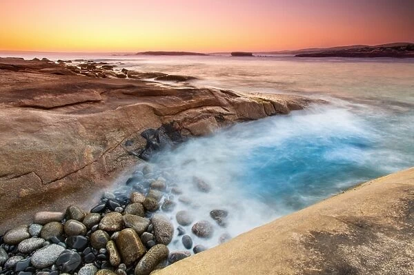 Coastal scene of lower Eyre Peninsula. Australia