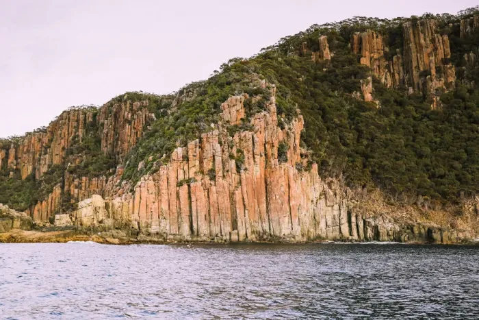 Framed Print : Coastal Sea Cliffs, Cape Pillar, Tasmania Framed Print : Coastal Sea Cliffs, Cape Pillar, Tasmania