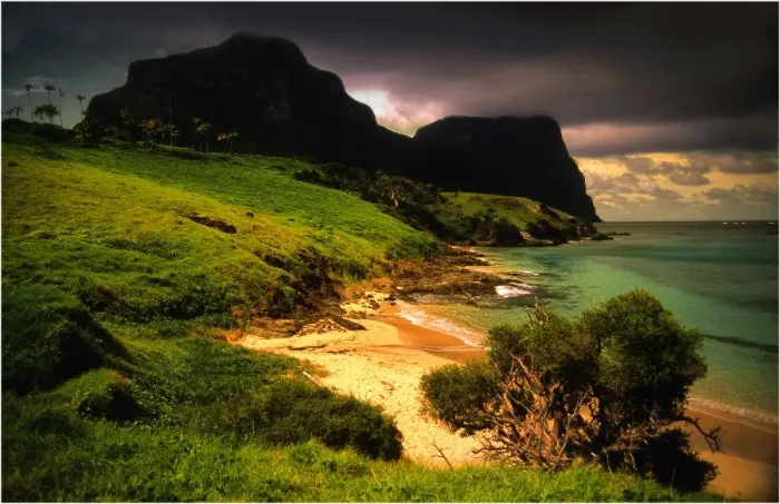 Framed Print : Coastal view Lord Howe Island Framed Print : Coastal view Lord Howe Island