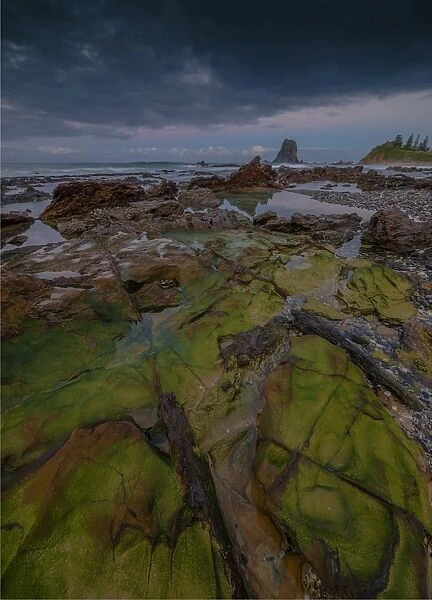 Coastal view at Narooma, southern coastline of New South Wales, Australia