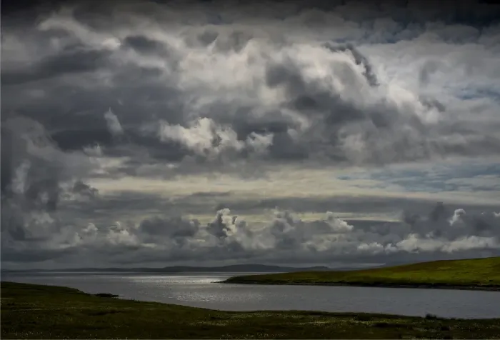 Framed Print : Coastal view, Shetland Islands, Scotland Framed Print : Coastal view, Shetland Islands, Scotland