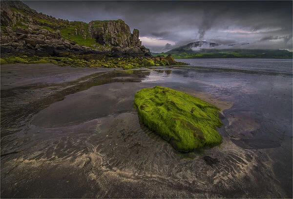 Coastline on the Isle of Skye, Scotland, the United Kingdom